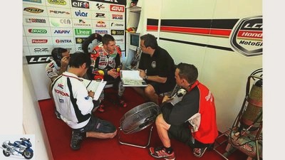 Report tire service in MotoGP