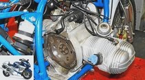 Restoration of the BMW R 80 G-S, part 5 chassis and brakes