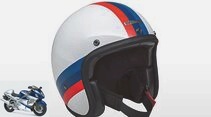 Retro helmets at BMW: partnership with Hedon