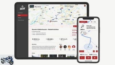 RideLink app for more driving fun and safety