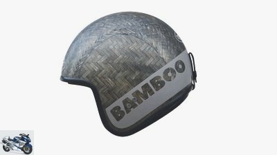 Roof Bamboo: A bamboo jet helmet