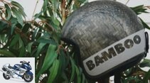 Roof Bamboo: A bamboo jet helmet