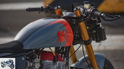 Royal Enfield Continental GT 650 Racer by Cracy Garage