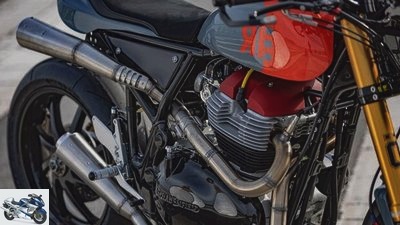 Royal Enfield Continental GT 650 Racer by Cracy Garage