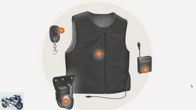 Rukka M ° Clima cooling and heating vest - new technology