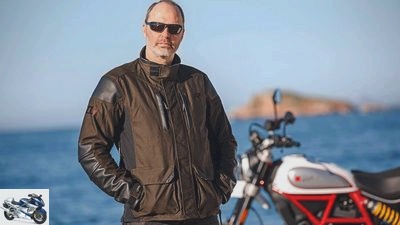 Tried out Rukka Melfort: motorcycle jacket with leather and textile