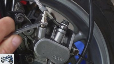 Screwdriver tip - optimize brakes