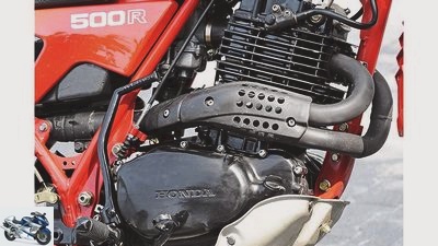 Screwdriver tips - restoration of a Honda XL 500 R