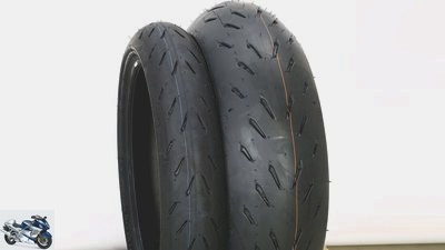Six sports tires in the sporty country road and wetness test