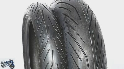 Six super sports tires in a comparison test