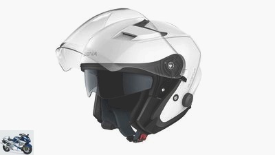 Sena Outstar: Jet helmet with communication system