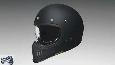 Shoei EX-Zero retro helmet 2018 practice test