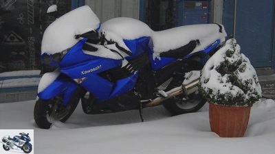 This is how you prepare your motorcycle for the winter break