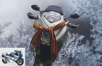 This is how you prepare your motorcycle for the winter break