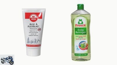 Special cleaner against normal cleaning agents in the 2018 test