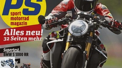 Sport motorcycle magazine PS with 32 pages more