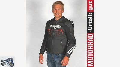 Sporty motorcycle leather jackets put to the test