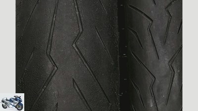 Sports tires in a comparison test