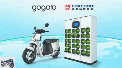Strategic partnership between Foxconn and Gogoro