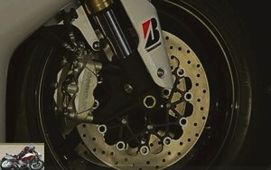 Suzuki GSXR 600 brakes