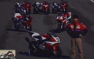 The YZF-R family as a whole