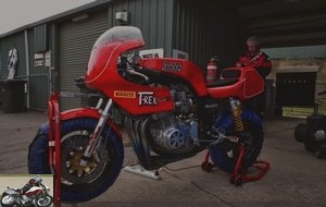 Honda CB1100R T-Rex ready to hit the track