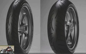 Metzeler Roadtec Z8 Interact front and rear tires