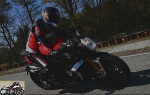 Test of the MV Agusta Brutale 1000 Serie Oro on the track
