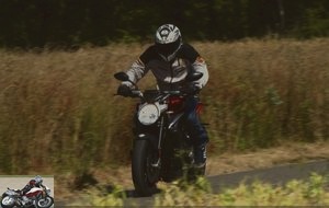 The MV Agusta Brutale 800 RR on the road