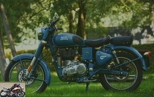 Test drive of the Royal Enfield Classic Euro 4
