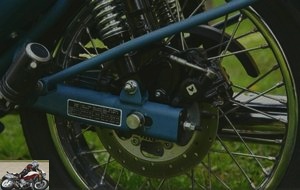 The rear disc brake is one of the novelties linked to the Euro4 standard