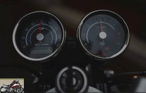 Royal Enfield Continental GT speedometer