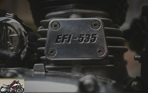 The Royal Enfield Continental GT is fuel-injected