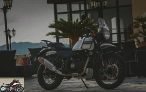 Trial of the Royal Enfield Himalayan