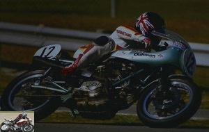 Alan on his Ducati 750 SS at Daytona in 1994