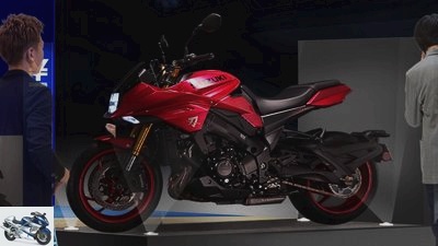 Suzuki Katana in Candy Darling Red special edition