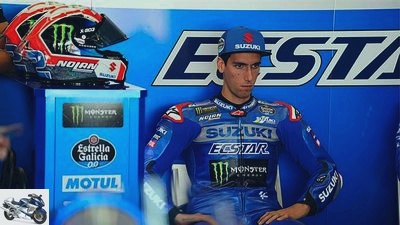 Suzuki MotoGP: bike accident stops Alex Rins