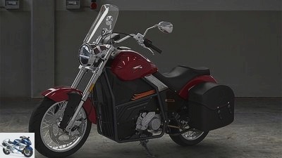 Tacita T-Cruise Turismo: electric motorcycle with touring demands
