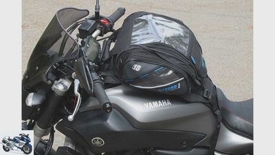 Tank bags for motorcycles in the test