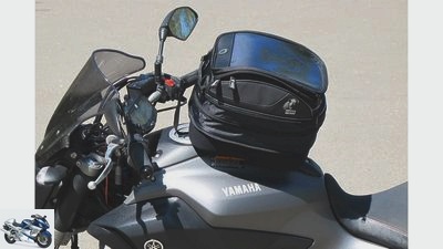 Tank bags for motorcycles in the test