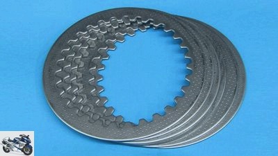 Technical question about clutch discs made of aluminum