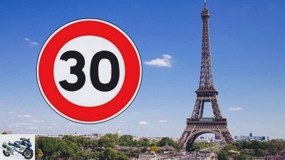 Speed ​​limit Paris: Only 30 km-h allowed