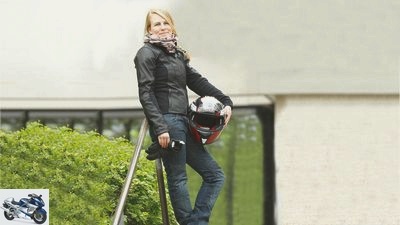 Test motorcycle clothing for beginners