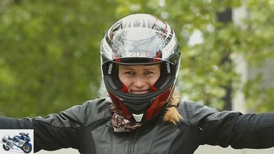 Test motorcycle clothing for beginners