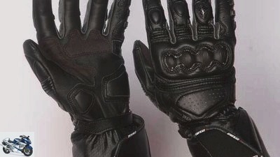 Test: motorcycle gloves up to 130 euros