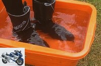 Test: waterproof touring boots for 200 euros