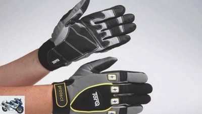 Test winner workshop gloves (MOTORRAD 20-2012)