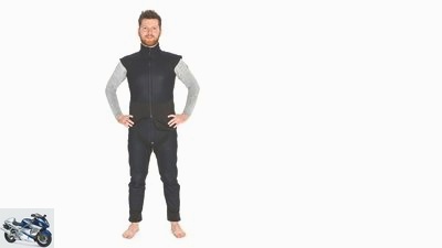 Thermal clothing for motorcyclists
