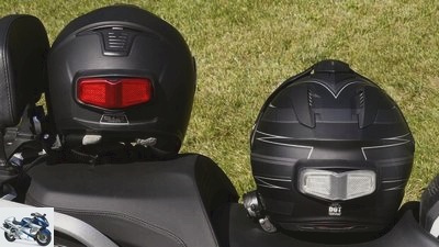 Third Eye Design InView: additional brake light for the helmet