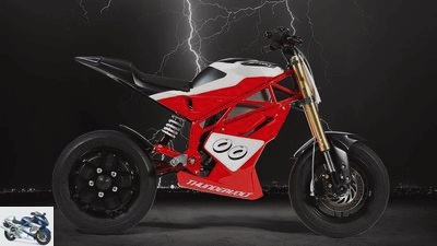 Thundervolt NK-E electric pit bike Loris Reggiani